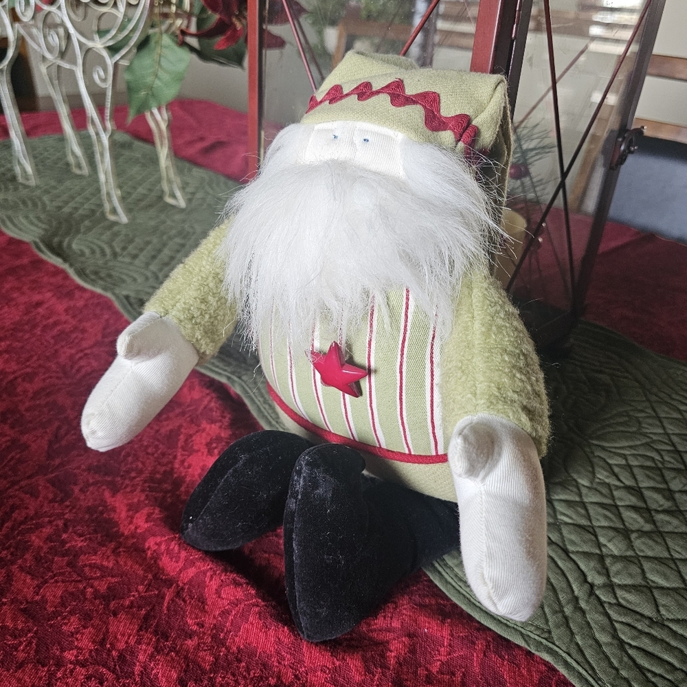Woof & Poof Santa Clause Music Box 2002 Vintage